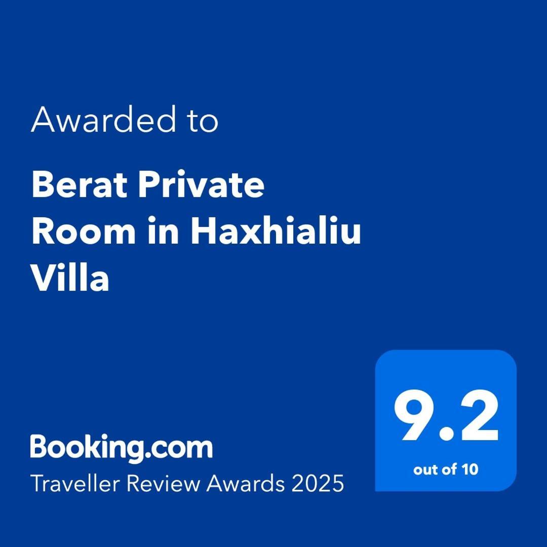 Berat Private Room In Haxhialiu Villa Luaran gambar